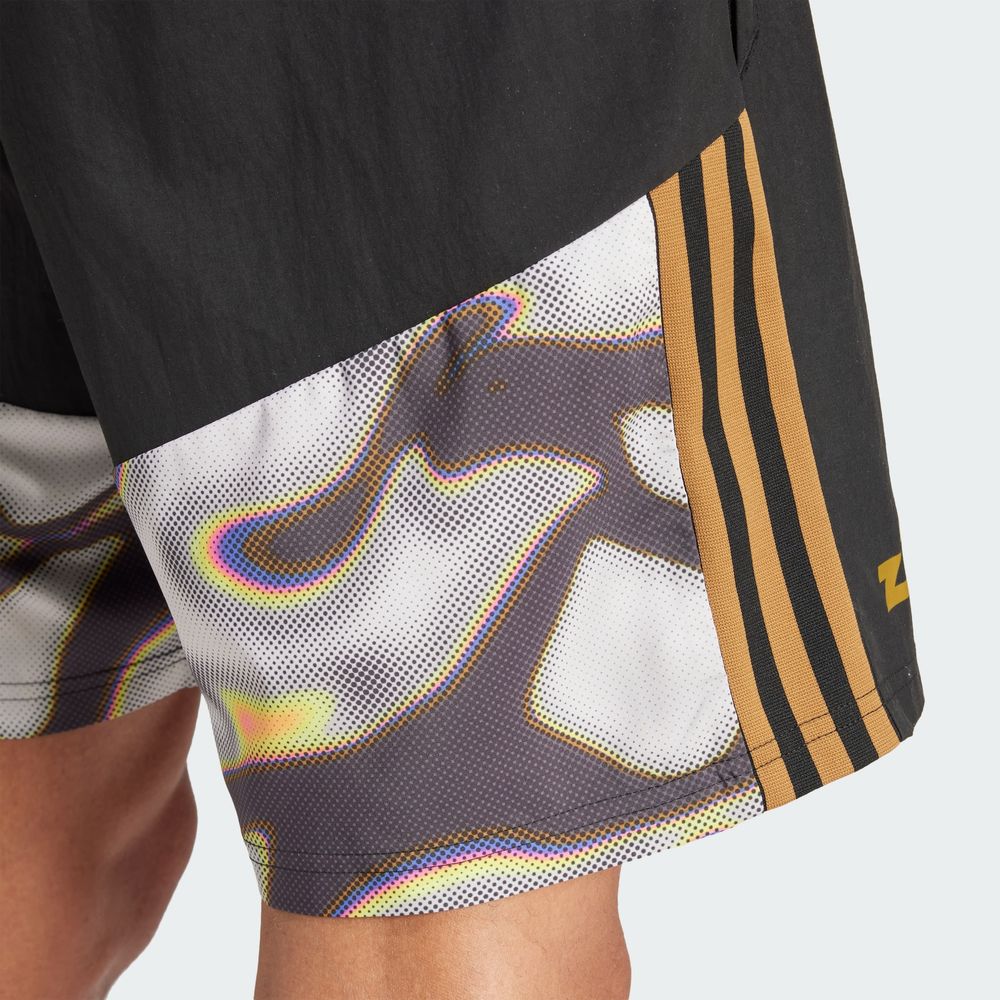 Foto 8 | Shorts de Descanso Adidas Tiro Pride Multicolor para Hombre