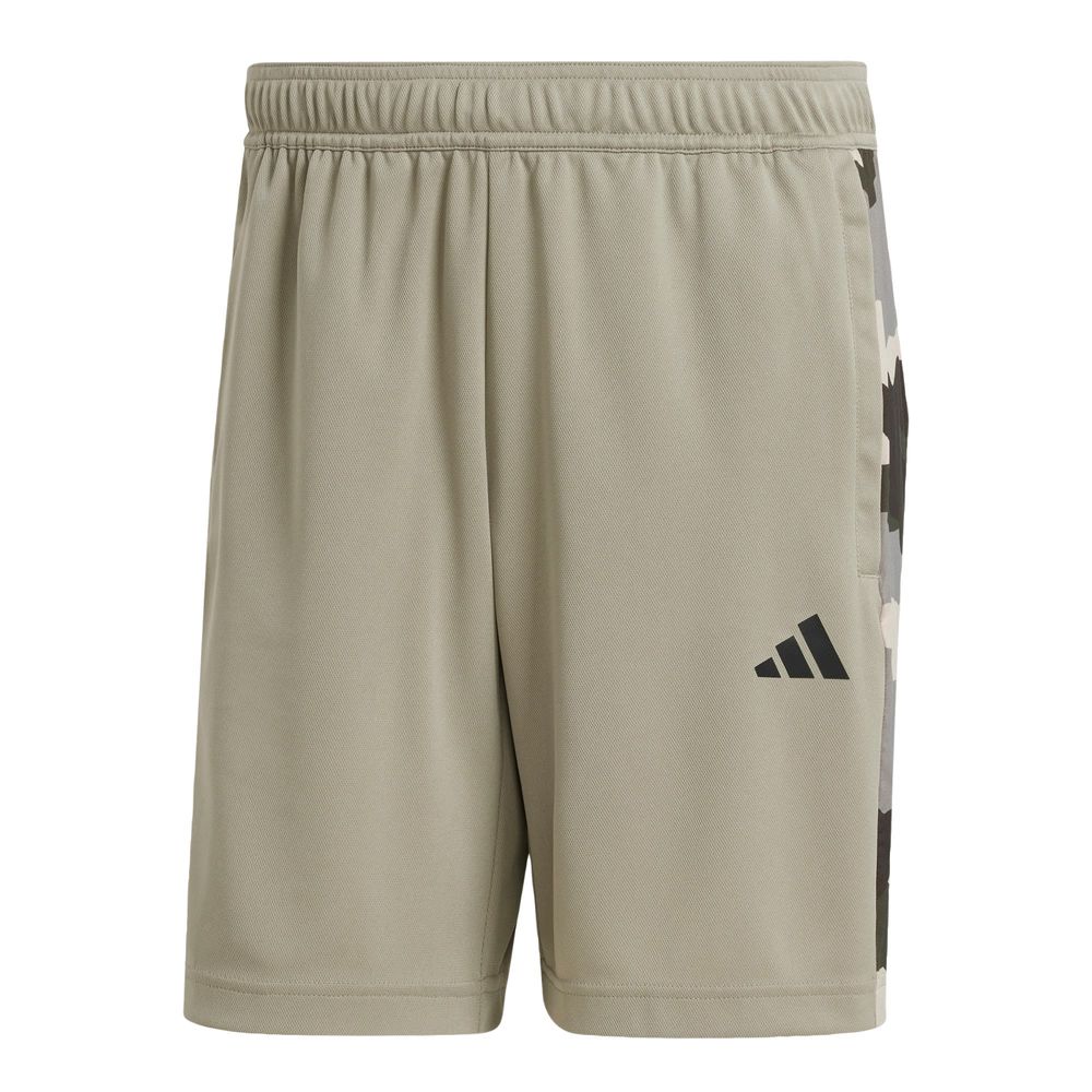 Foto 2 pulgar | Shorts De Entrenamiento Train Essentials Camo Adidas Verde Hombre