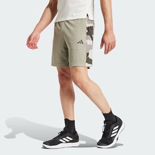Foto 4 | Shorts De Entrenamiento Train Essentials Camo Adidas Verde Hombre