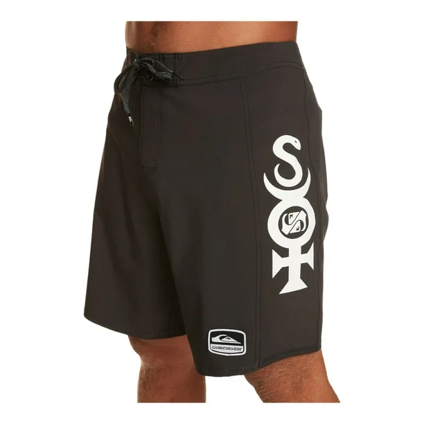 Foto 5 pulgar | Short Quiksilver Surfsilk Arch Sof 18 Para Hombre Color Negro Modelo Eqybs04828kta8