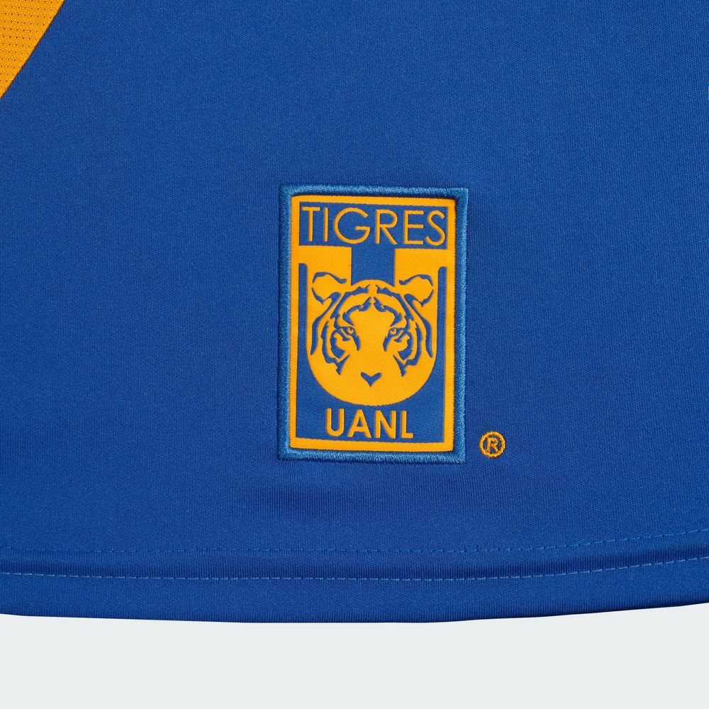 Foto 5 | Shorts Visitante Tigres Tuanl 24/25 Adidas Azul Hombre