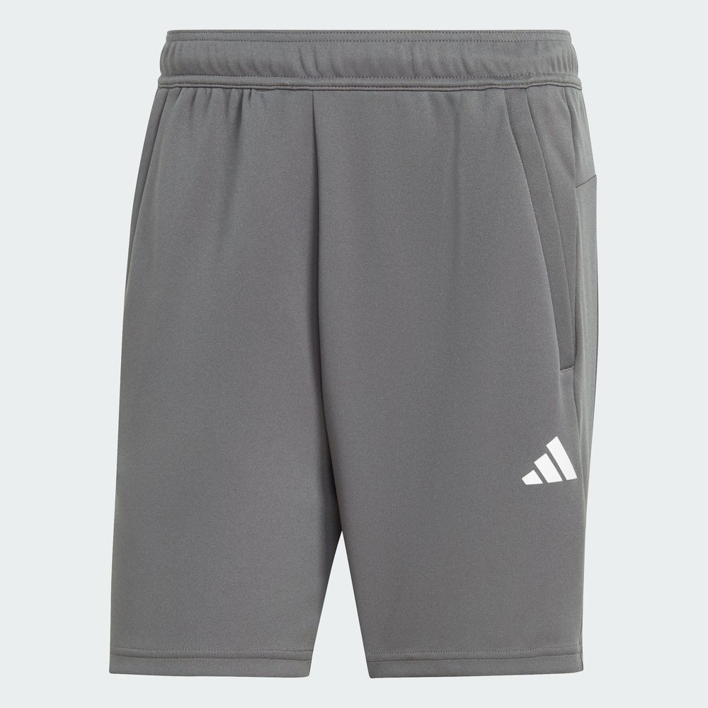 Foto 4 pulgar | Shorts De Entrenamiento Train Essentials All Set Adidas Gris Hombre