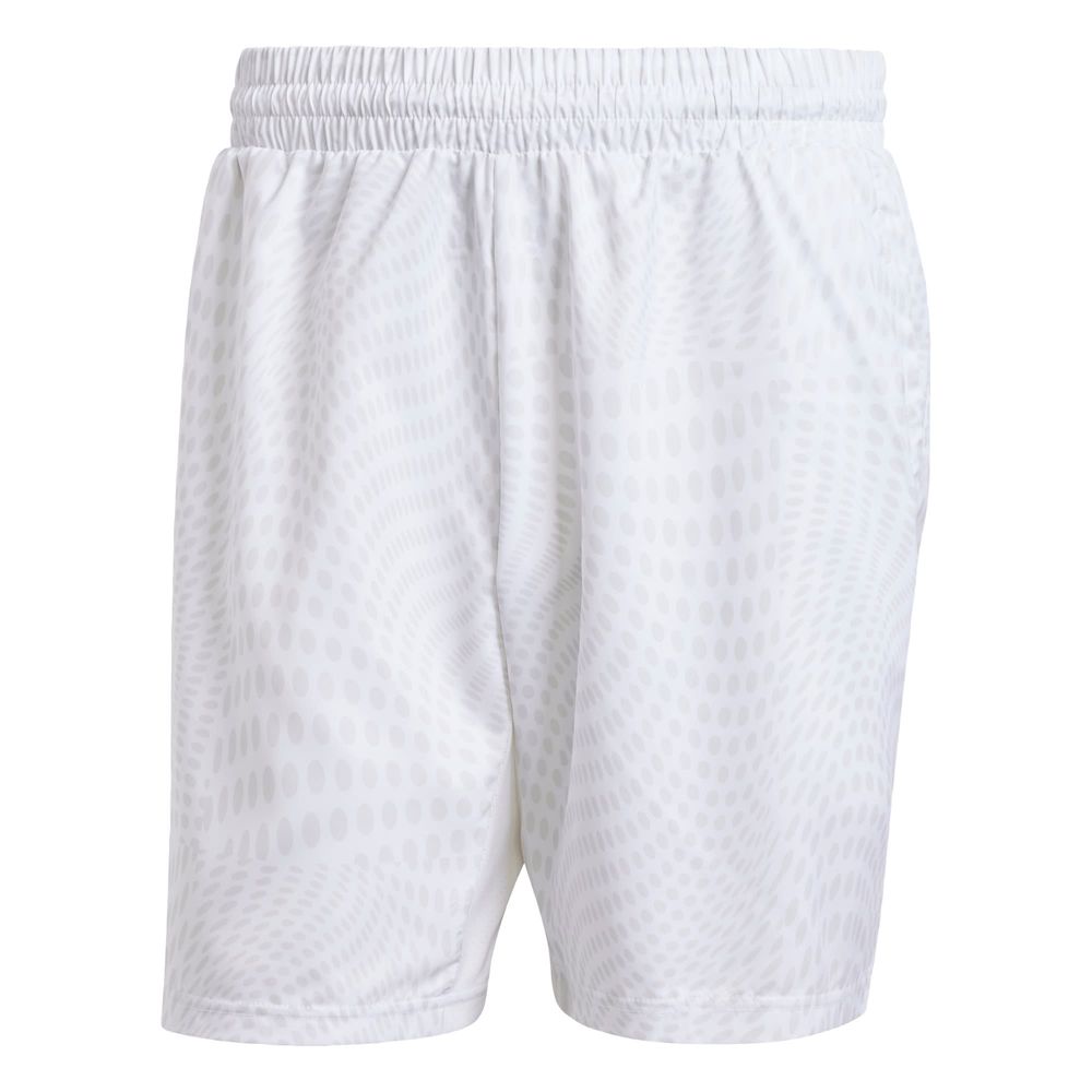 Foto 2 pulgar | Shorts Club Para Tenis Estampados Adidas Blanco Hombre