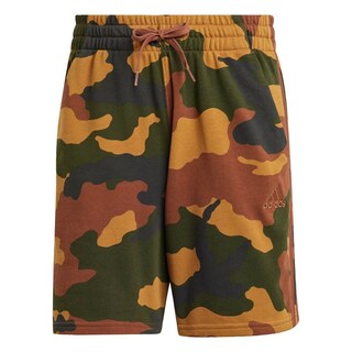 Foto 1 | Shorts Seasonal Essentials Camouflage Adidas Café Hombre