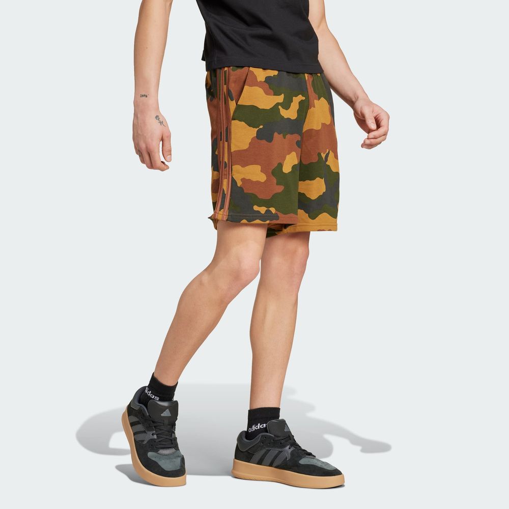 Foto 7 pulgar | Shorts Seasonal Essentials Camouflage Adidas Café Hombre