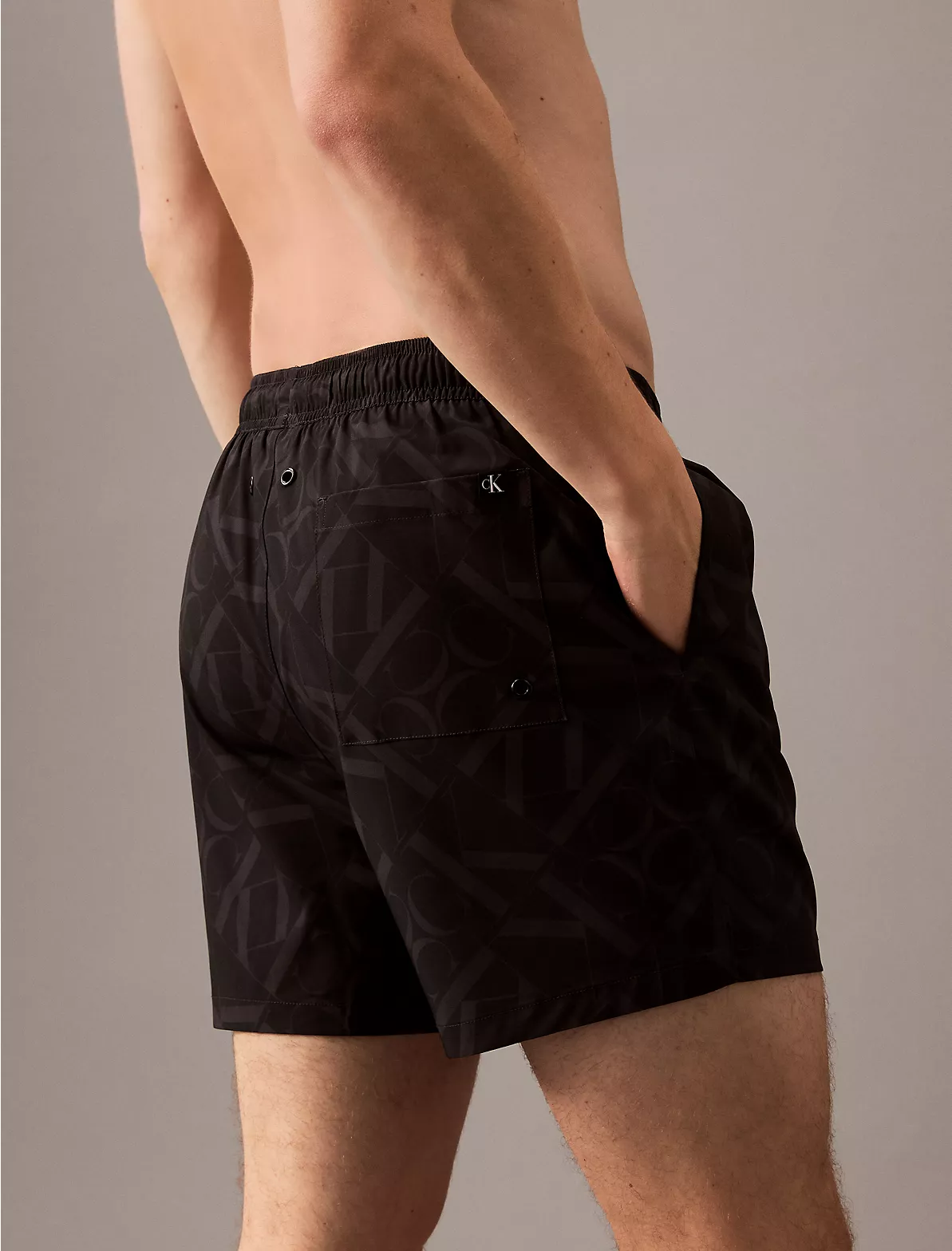 Foto 5 pulgar | Short De Baño Calvin Klein Casual Hombre