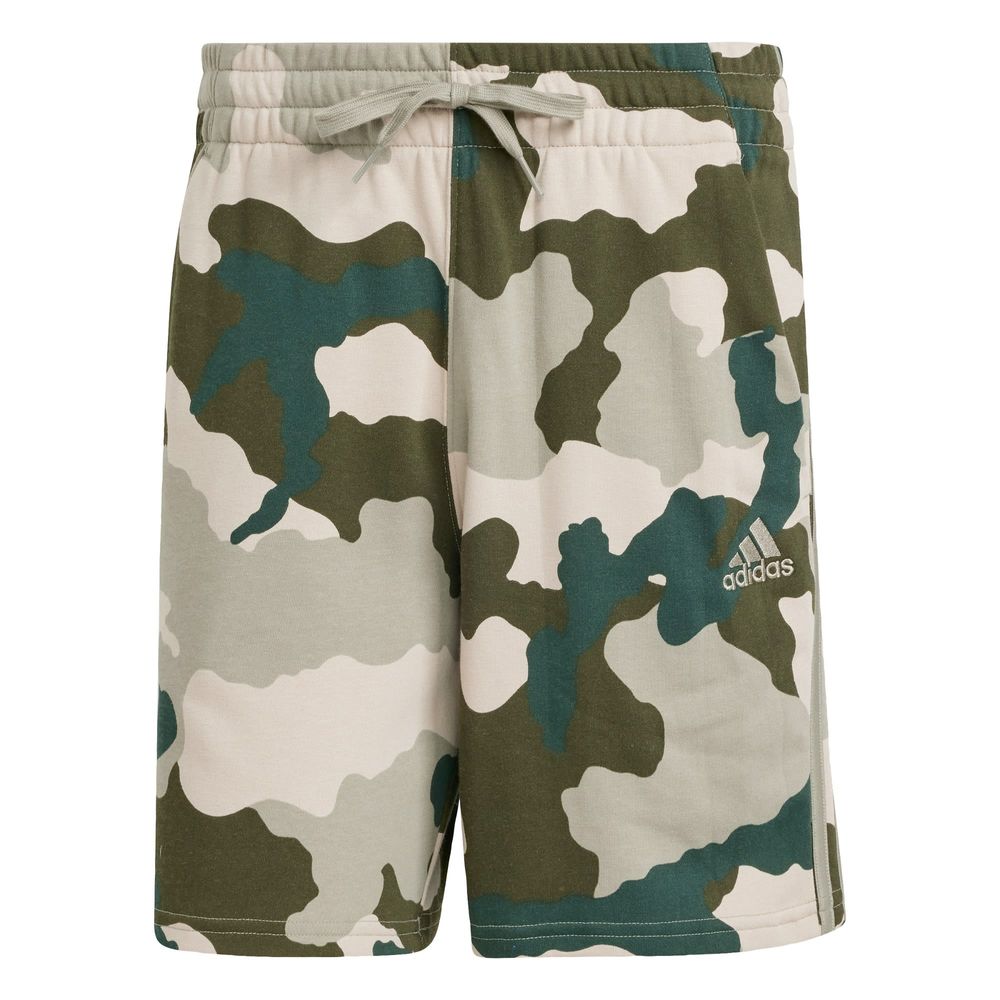 Foto 1 | Shorts Seasonal Essentials Camouflage Adidas Verde Hombre