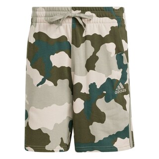 Foto 1 | Shorts Seasonal Essentials Camouflage Adidas Verde Hombre