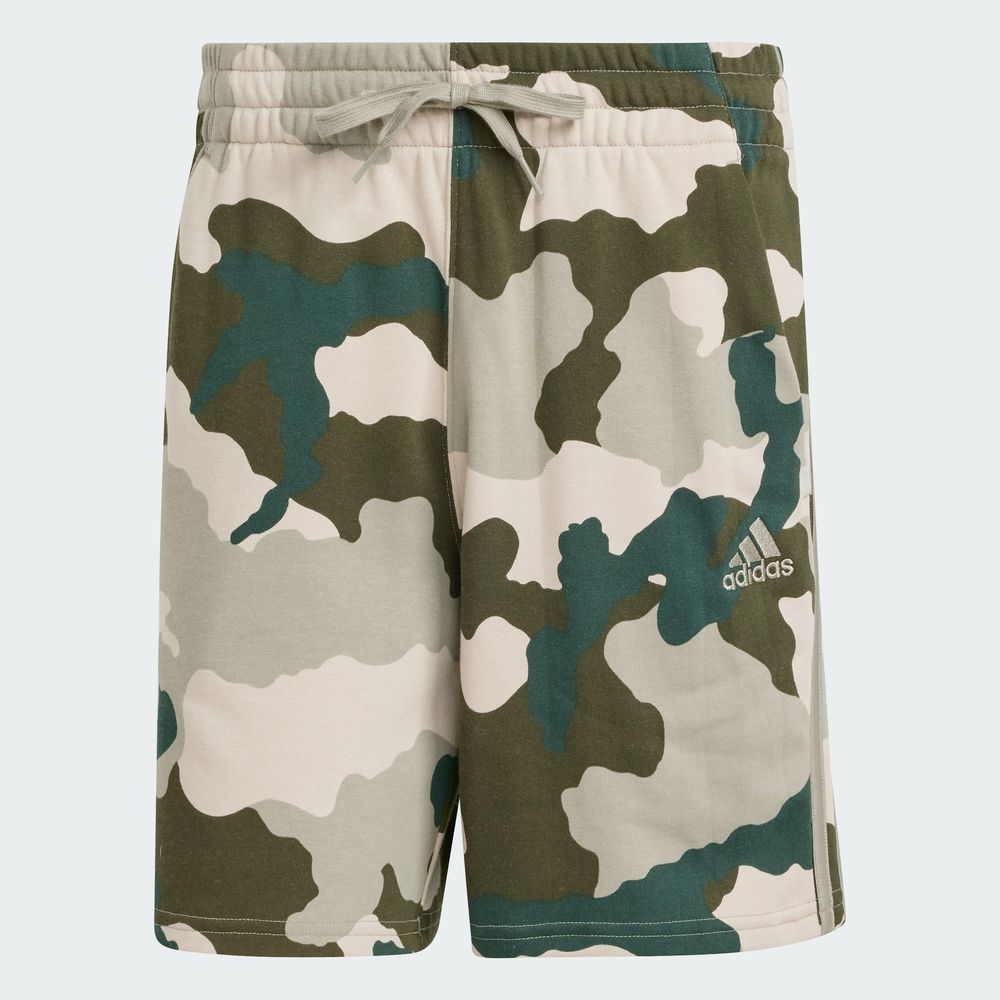 Foto 4 pulgar | Shorts Seasonal Essentials Camouflage Adidas Verde Hombre
