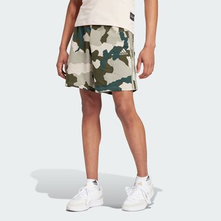 Foto 4 | Shorts Seasonal Essentials Camouflage Adidas Verde Hombre