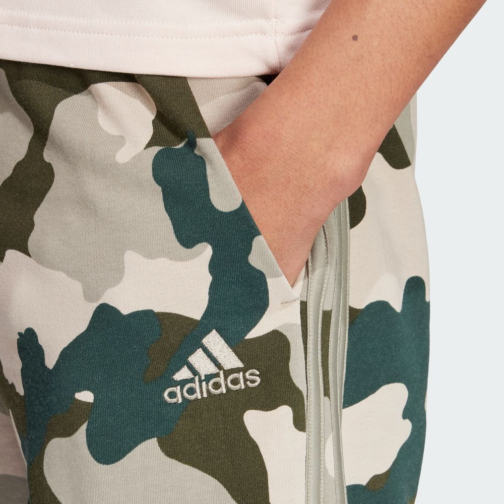 Foto 8 pulgar | Shorts Seasonal Essentials Camouflage Adidas Verde Hombre