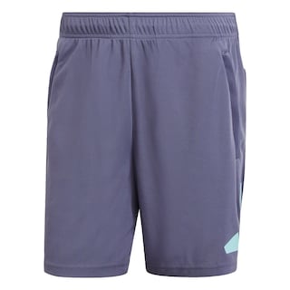 Foto 1 | Shorts Train Essentials Logo Adidas Azul Hombre