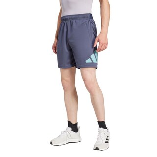 Foto 2 | Shorts Train Essentials Logo Adidas Azul Hombre
