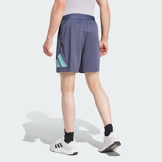 Foto 4 | Shorts Train Essentials Logo Adidas Azul Hombre