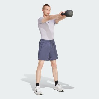 Foto 5 | Shorts Train Essentials Logo Adidas Azul Hombre