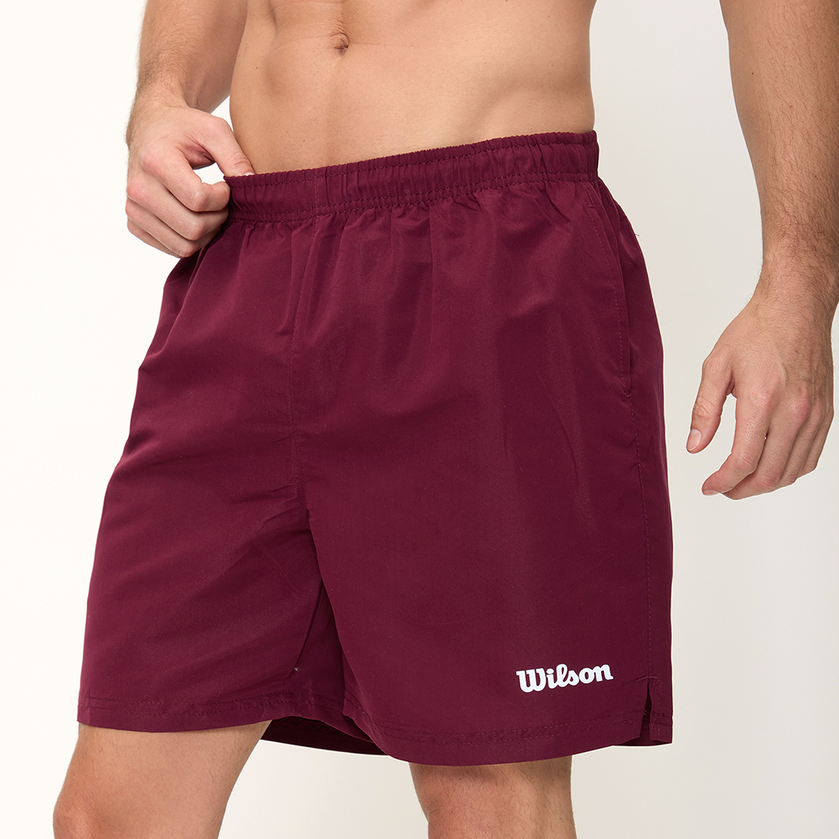 Foto 3 pulgar | Short Wilson Microfibra Para Hombre