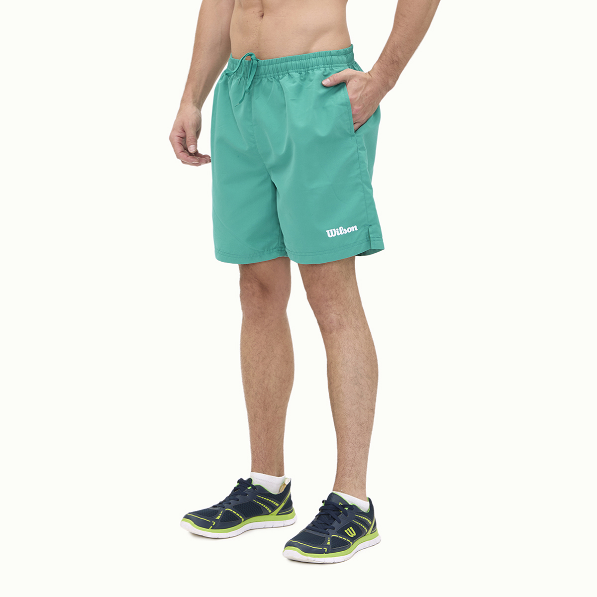 Foto 3 pulgar | Short Wilson Microfibra Para Hombre
