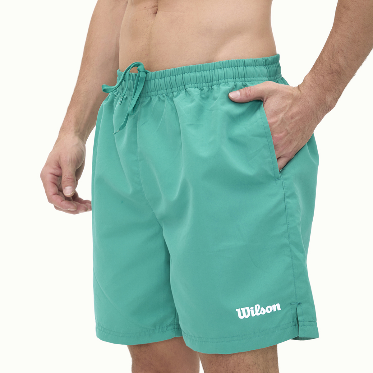 Foto 4 pulgar | Short Wilson Microfibra Para Hombre