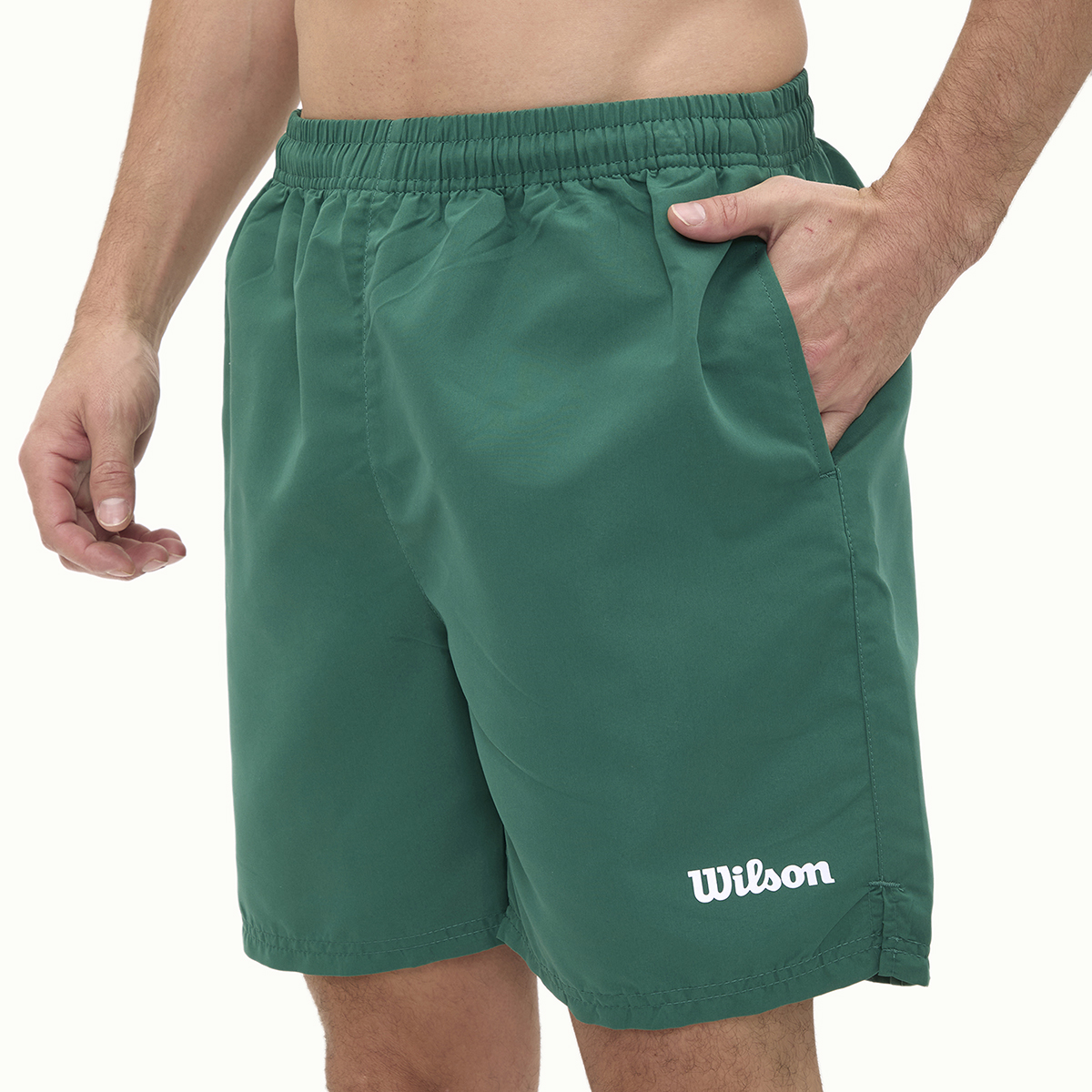 Foto 4 pulgar | Short Wilson Microfibra Para Hombre