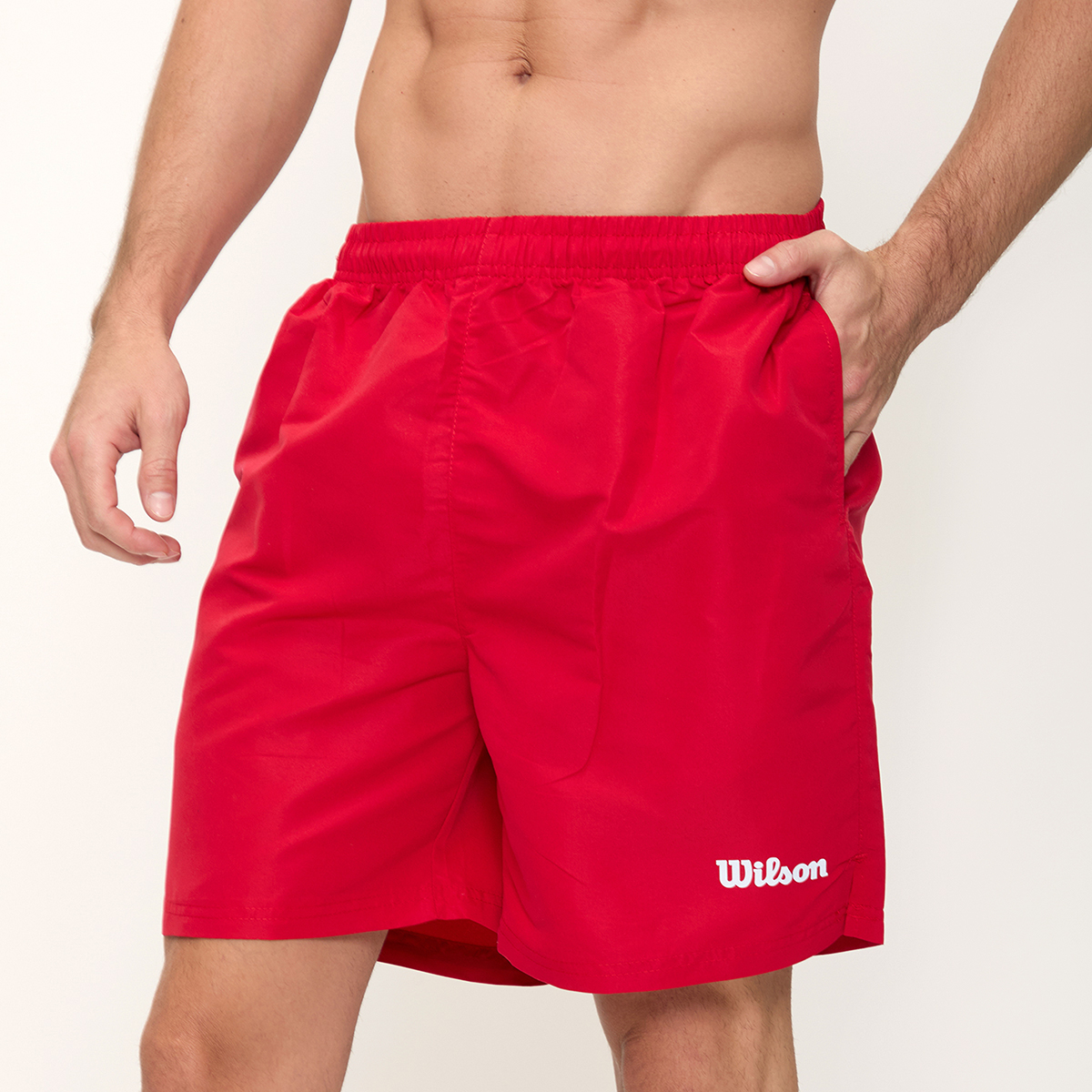 Foto 3 pulgar | Short Wilson Microfibra Para Hombre