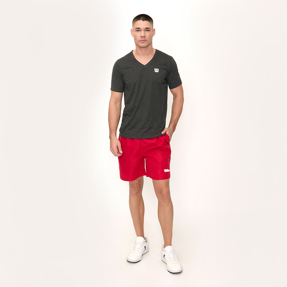 Foto 5 | Short Wilson Microfibra Para Hombre