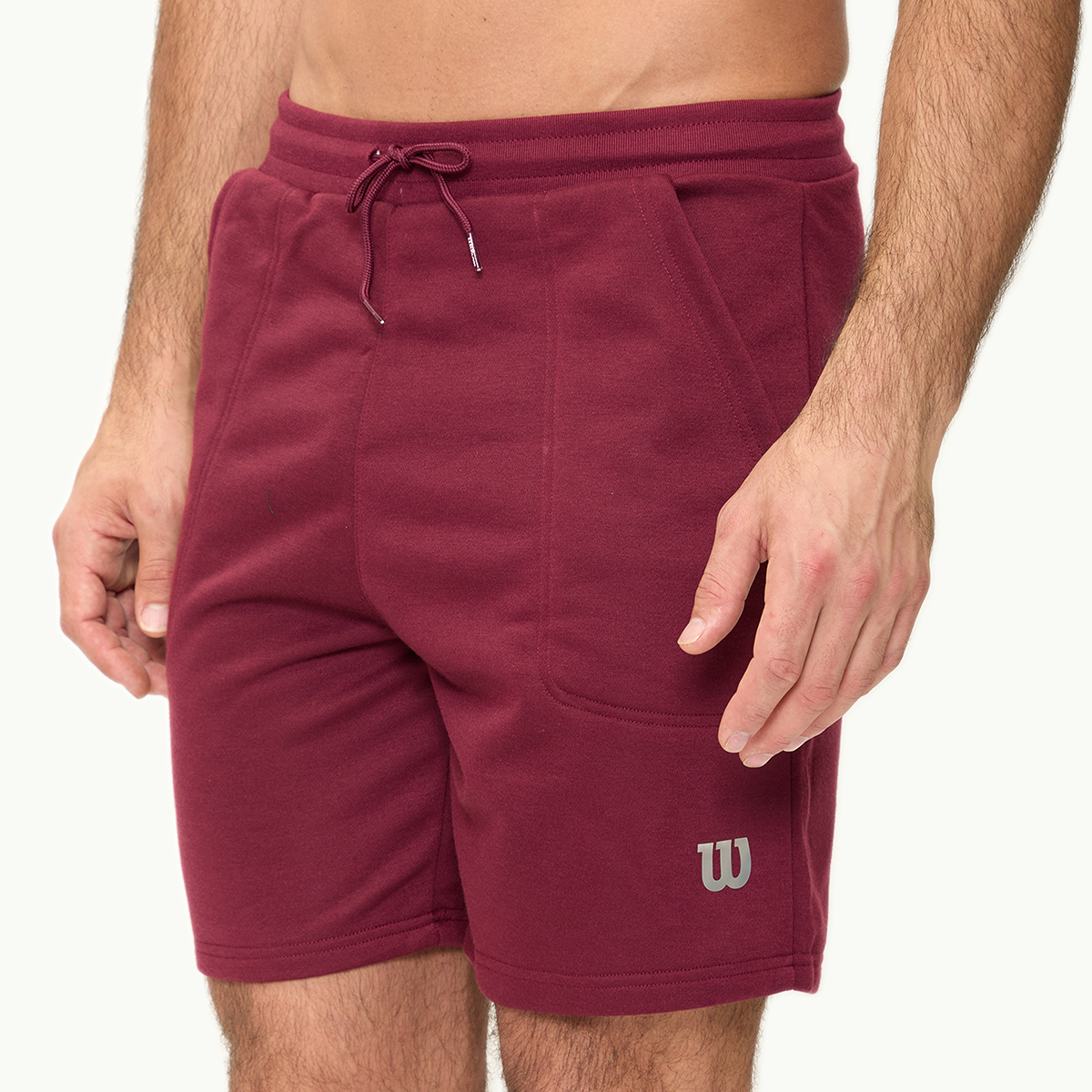 Foto 4 pulgar | Short Wilson French Terry Suave para Hombre