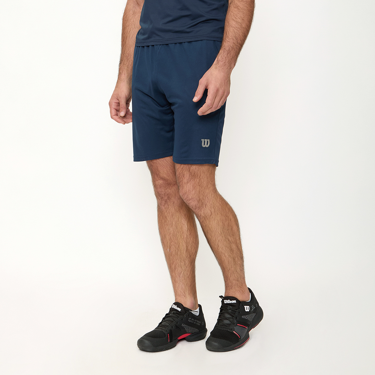 Foto 2 pulgar | Short Wilson Doble Pique Transpirable para Hombre