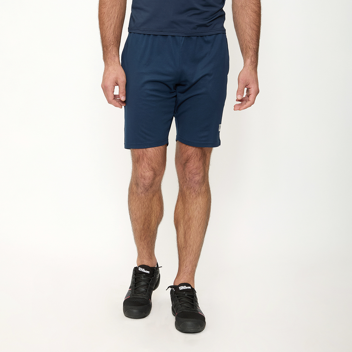 Foto 3 pulgar | Short Wilson Doble Pique Transpirable para Hombre