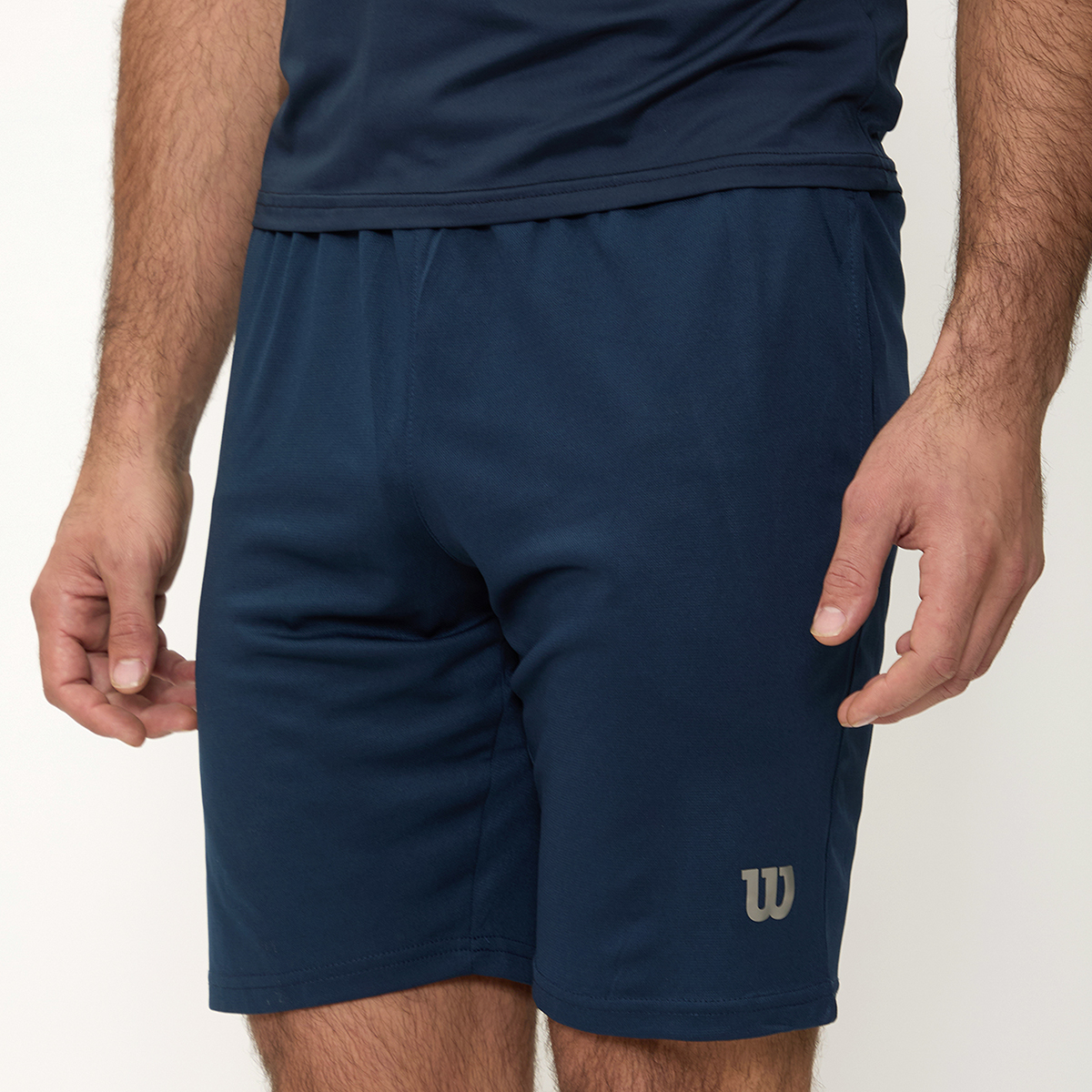 Foto 4 pulgar | Short Wilson Doble Pique Transpirable para Hombre