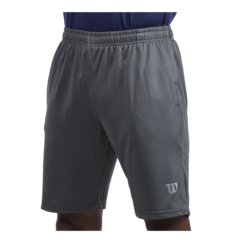 Foto 2 pulgar | Short Wilson Doble Pique Transpirable para Hombre