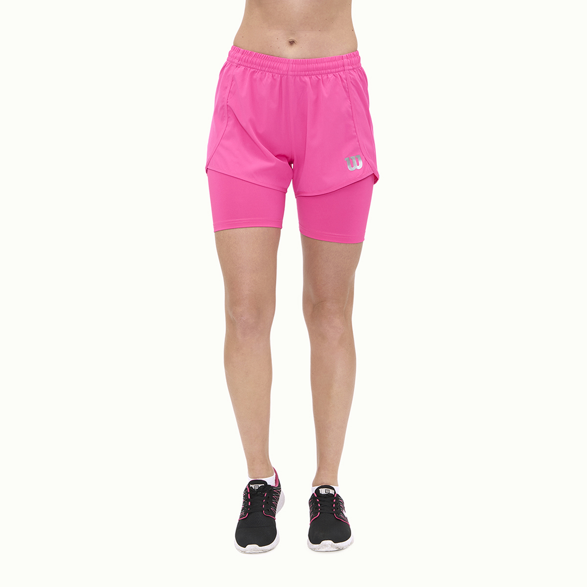 Foto 1 | Short Con Biker Wilson Transpirable Para Mujer