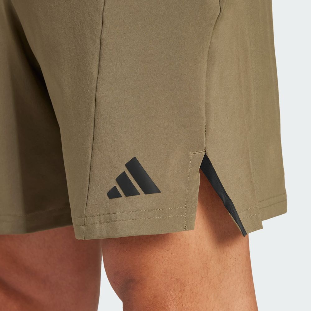 Foto 6 | Shorts De Entrenamiento Designed For Training Adidas Verde Hombre