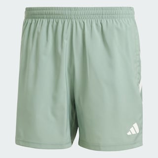 Foto 3 | Shorts Own The Run Adidas Verde para Hombre