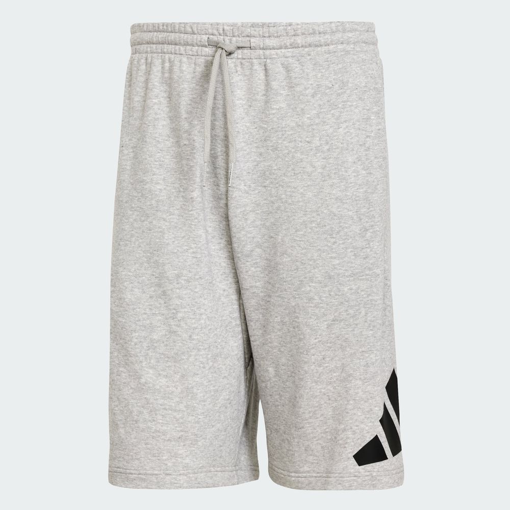Foto 4 pulgar | Shorts Essentials Logo Grande French Terry Adidas Gris Hombre