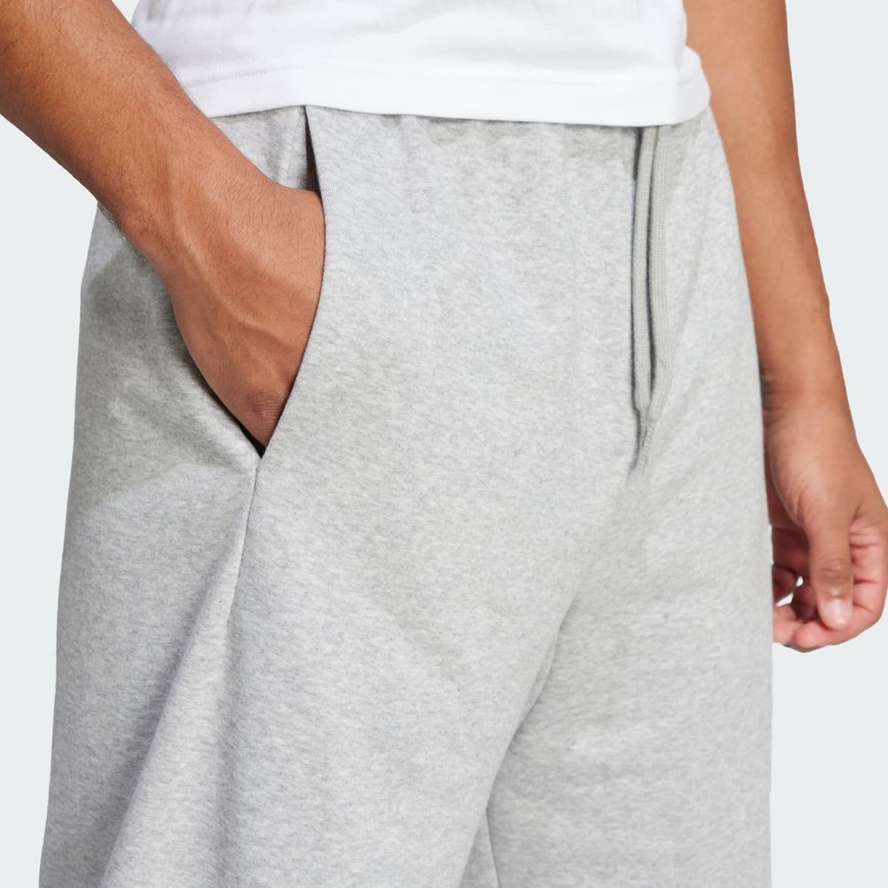 Foto 7 pulgar | Shorts Essentials Logo Grande French Terry Adidas Gris Hombre