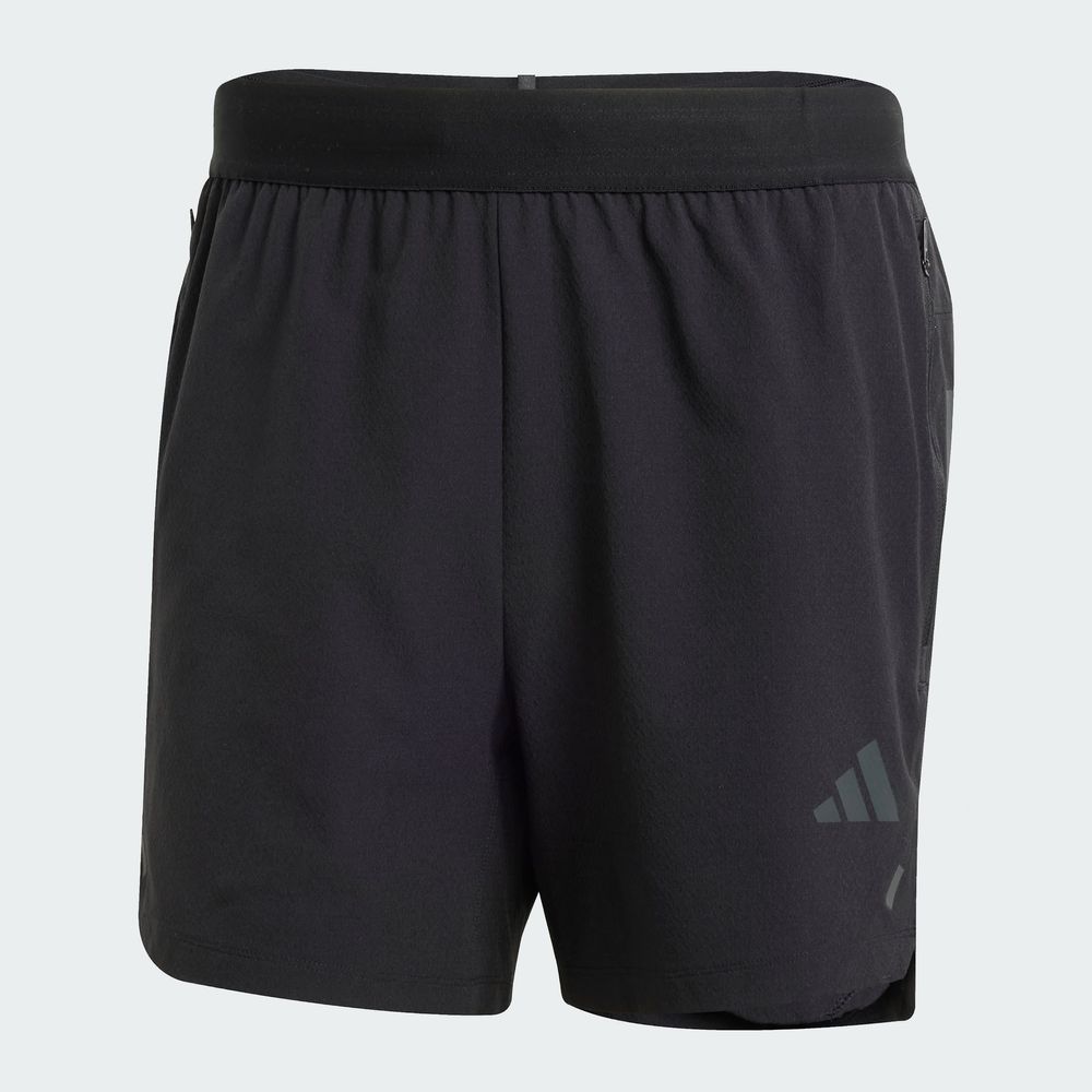 Foto 4 pulgar | Power 3s Short Adidas Negro Hombre