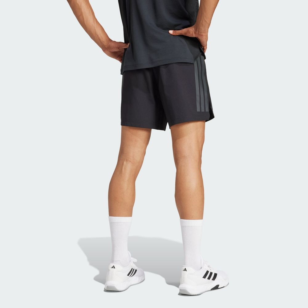 Foto 5 pulgar | Power 3s Short Adidas Negro Hombre