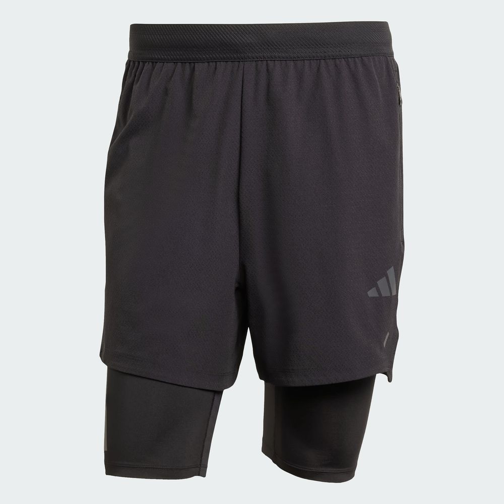 Foto 4 pulgar | Power 2in1 Sho Adidas Negro Hombre