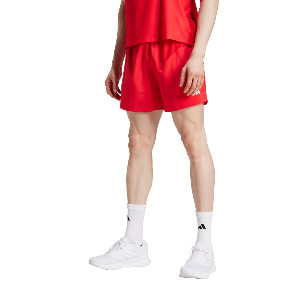 Foto 2 | Shorts Own The Run Adidas Rojo Hombre