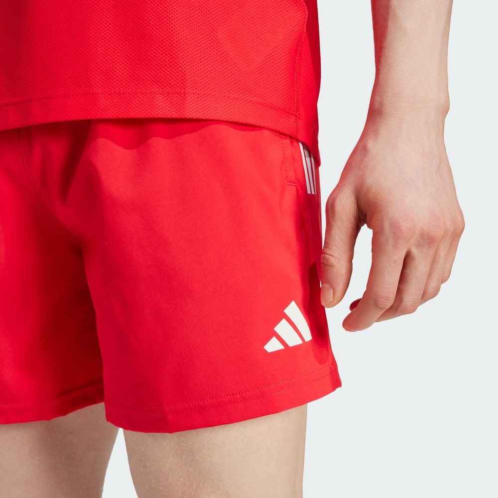 Foto 6 | Shorts Own The Run Adidas Rojo Hombre