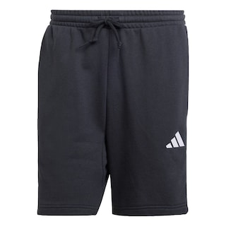 Foto 1 | Shorts Essential 3 Franjas Tela French Terry Adidas Negro Hombre