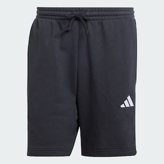 Foto 3 | Shorts Essential 3 Franjas Tela French Terry Adidas Negro Hombre