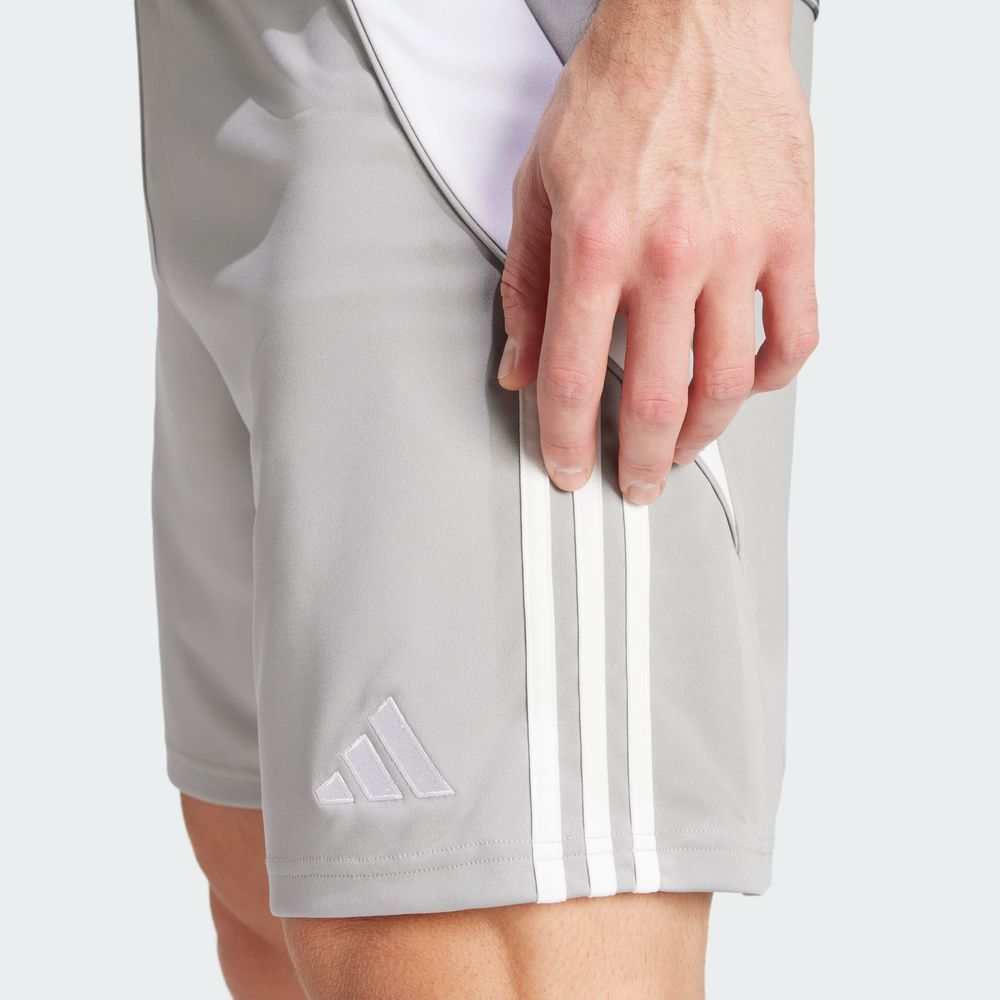 Foto 8 pulgar | Shorts Tiro 24 Adidas Gris Hombre