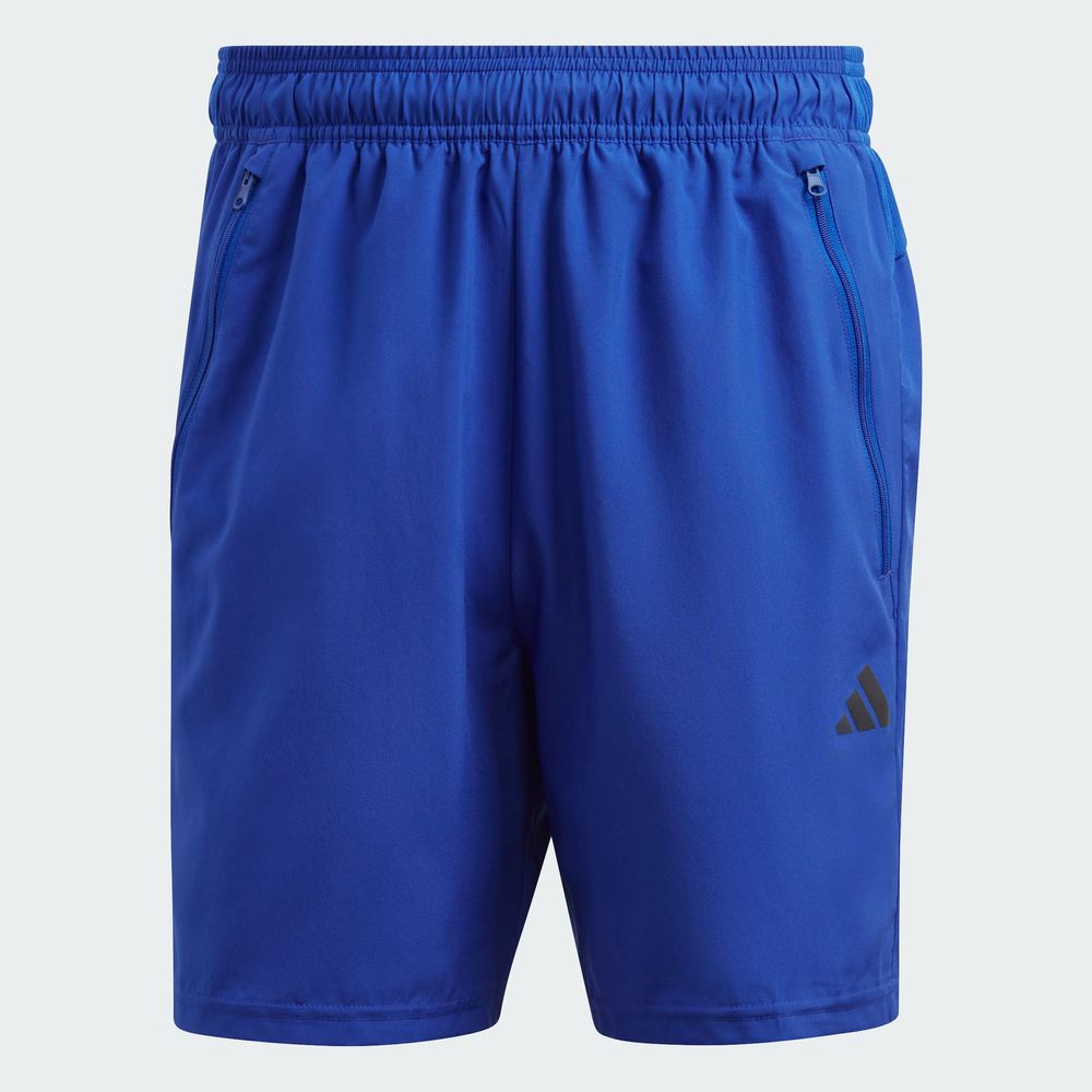 Foto 3 pulgar | Shorts De Entrenamiento Train Essentials Tejidos Adidas Azul Hombre