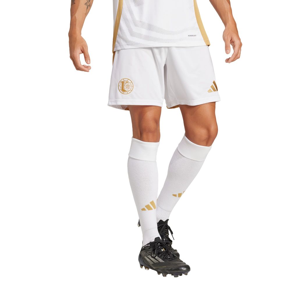 Foto 3 pulgar | Shorts Tigres Tercero Uanl 24/25 Adidas Blanco Hombre