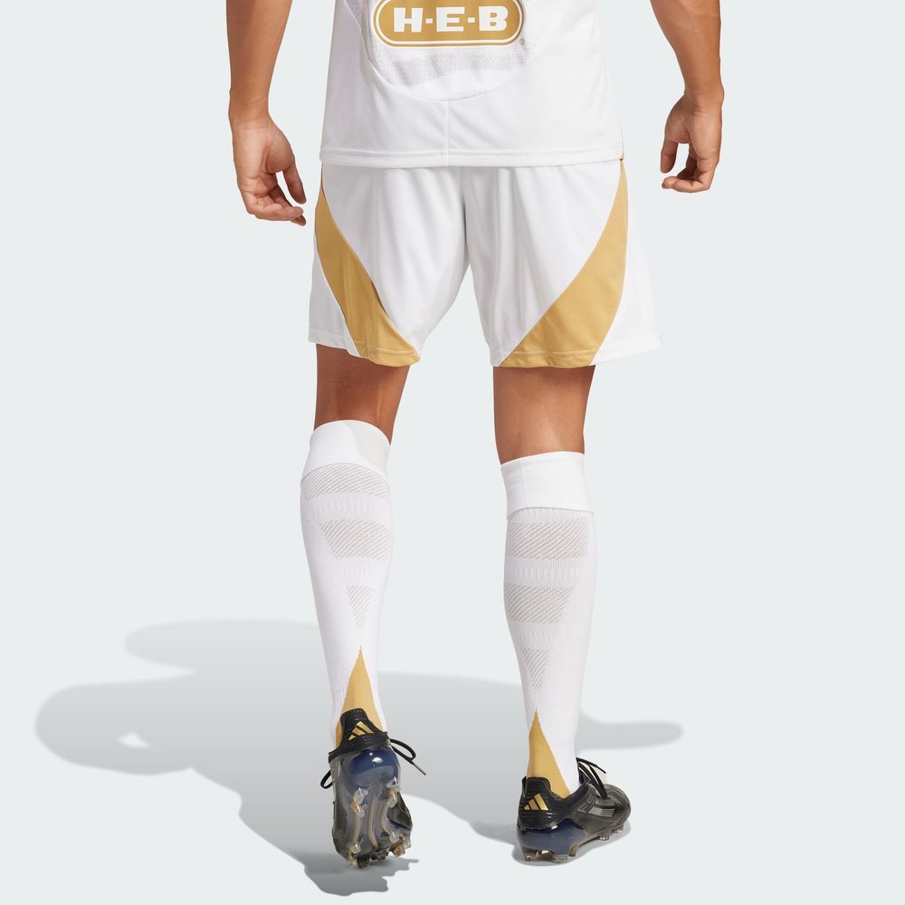 Foto 5 pulgar | Shorts Tigres Tercero Uanl 24/25 Adidas Blanco Hombre