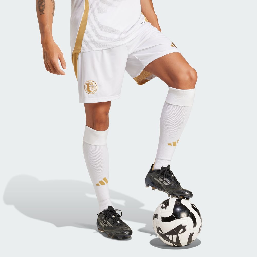 Foto 6 pulgar | Shorts Tigres Tercero Uanl 24/25 Adidas Blanco Hombre