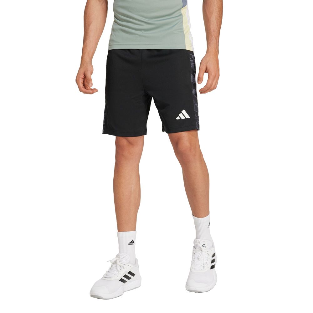 Foto 3 pulgar | Camo 3s Short Adidas Negro Hombre