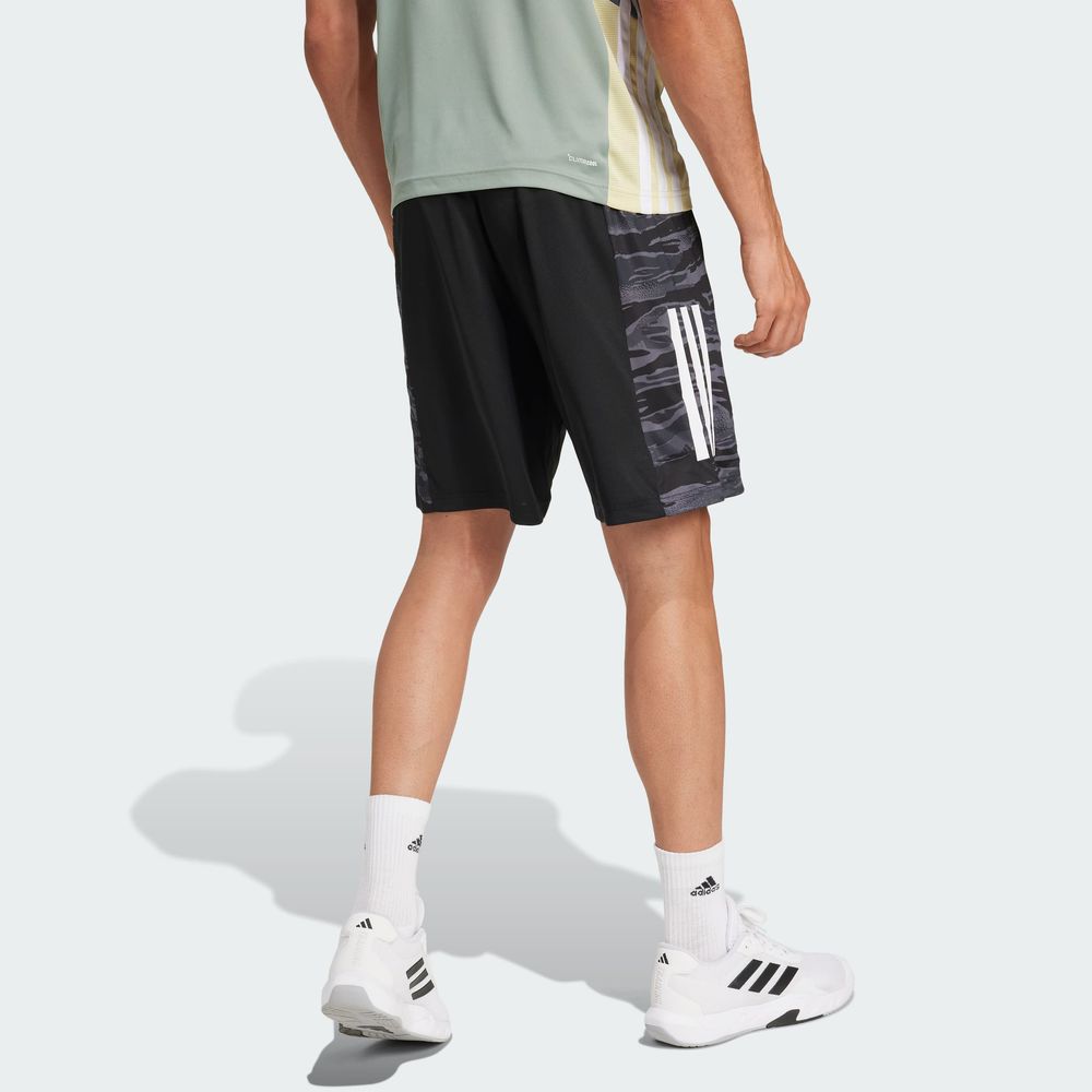 Foto 5 pulgar | Camo 3s Short Adidas Negro Hombre