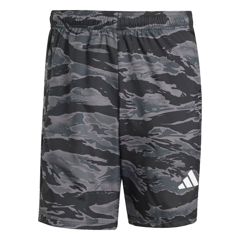 Foto 2 pulgar | Short Camo Aop Adidas Negro para Hombre